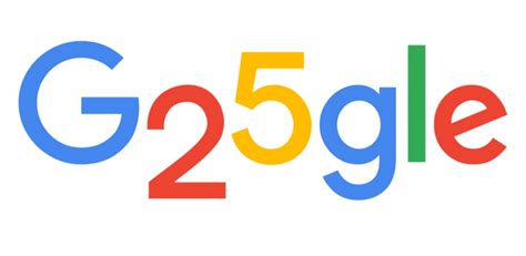 Tech giant Google is celebrating 25 years with a new doodle, thanking users for their years of curiosity. . Its googles 25th birthday gif download